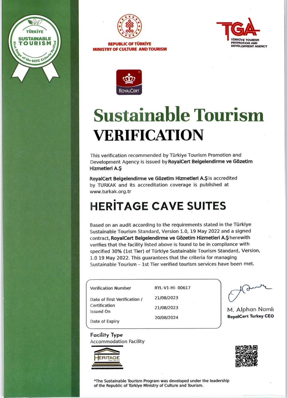 Heritage Cave Suites Ürgüp Luaran gambar