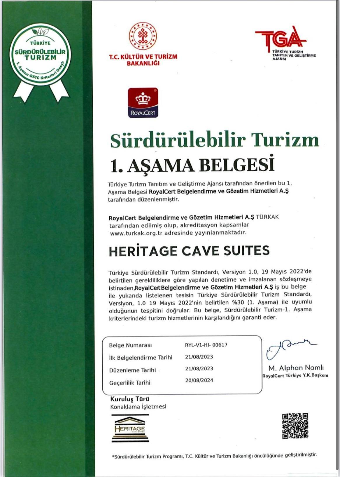 Heritage Cave Suites Ürgüp Luaran gambar